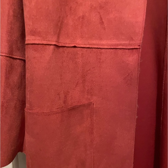 H&M beautiful pink suede jacket with matching belt 🩷 - Picture 3 of 6